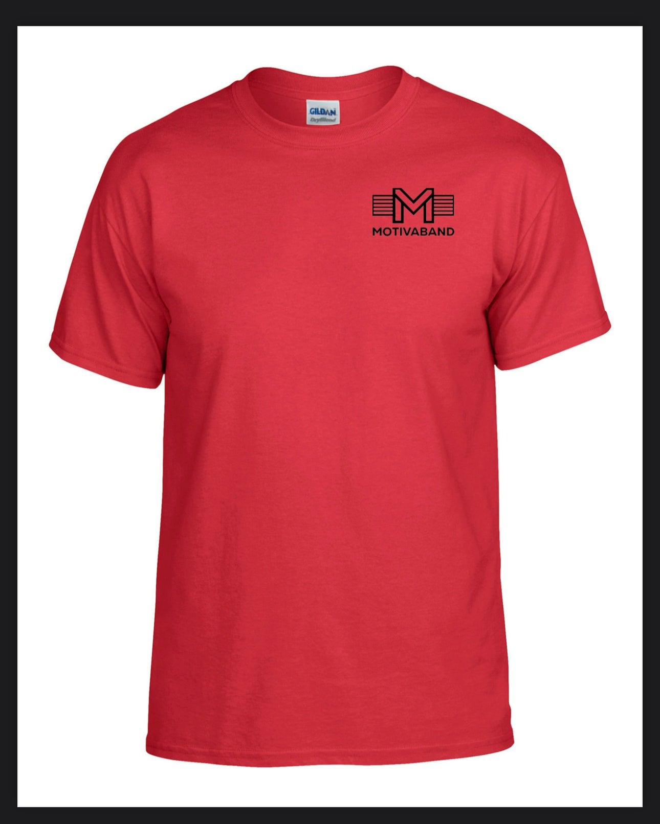 Red gym shirt