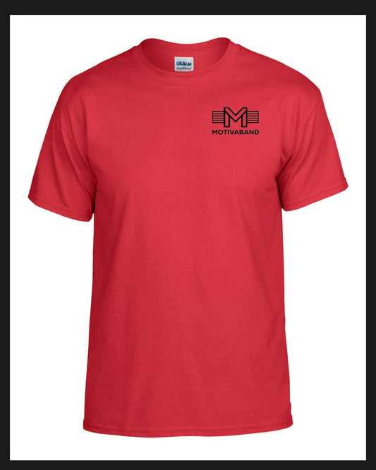 Red gym shirt